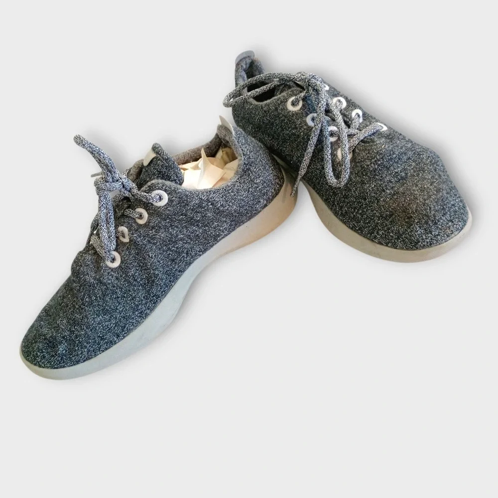 Allbirds Wool Runners Womens Sz 10 Gray Sneakers Walking Shoes Support Cushioned